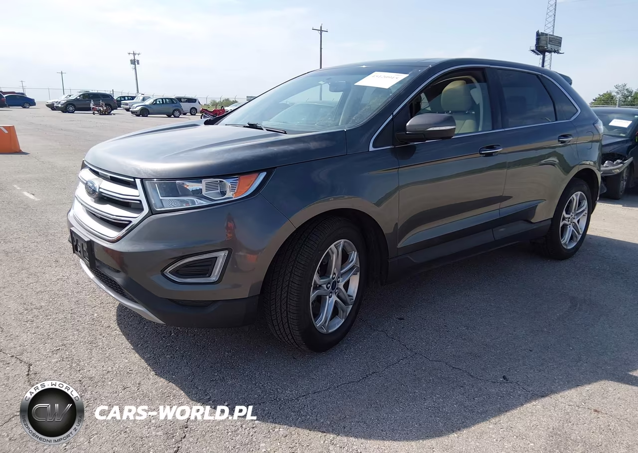 2017 Ford Edge Titanium VIN:2FMPK4K97HBB88808 - 2
