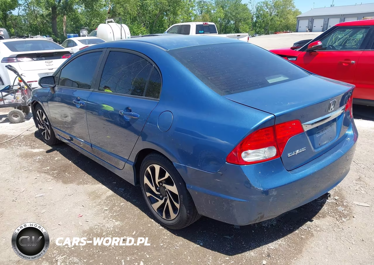 2011 Honda Civic Lx VIN:19XFA1F54BE018706 - 3