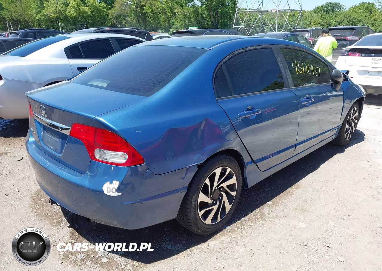 2011 Honda Civic Lx VIN:19XFA1F54BE018706 - 4