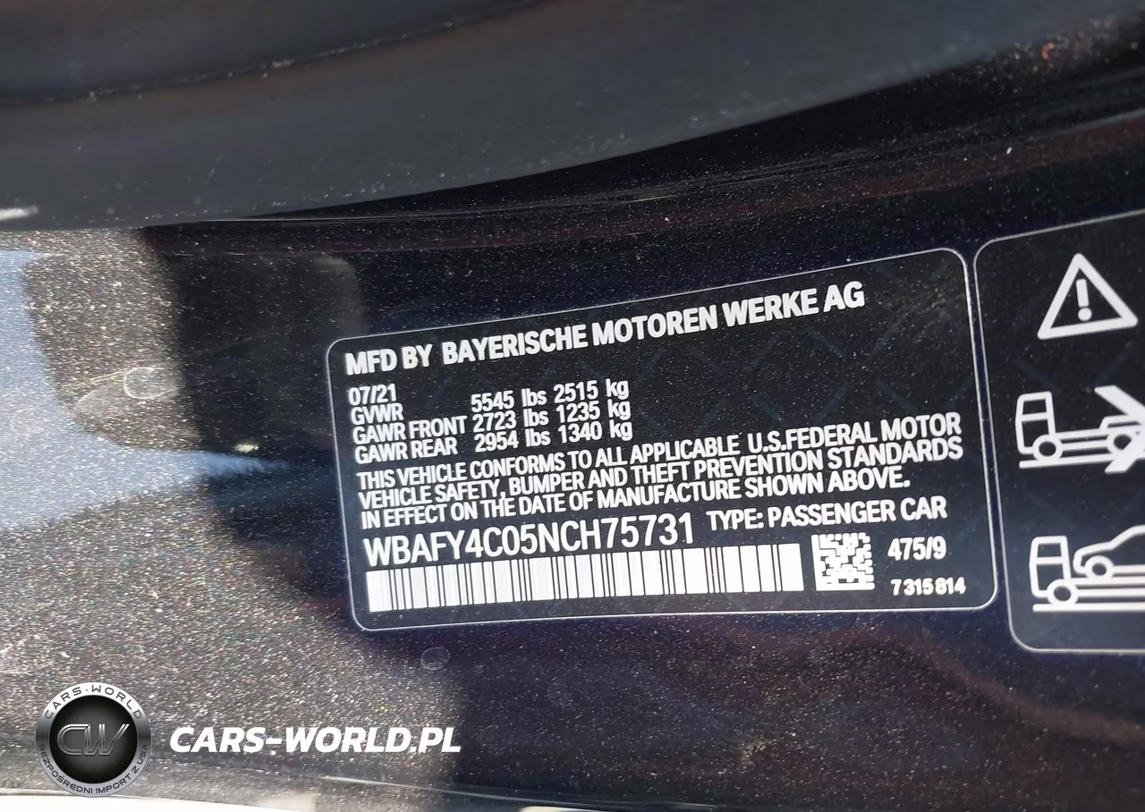 2022 BMW M850I xDrive VIN:WBAFY4C05NCH75731 - 9