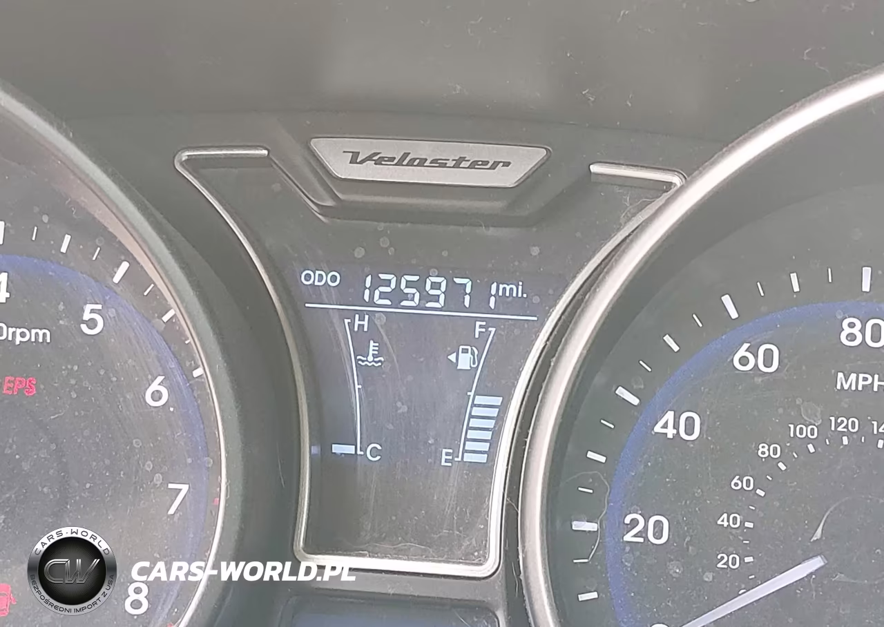 2013 Hyundai Veloster Turbo W-Black VIN:KMHTC6AE9DU153391 - 6