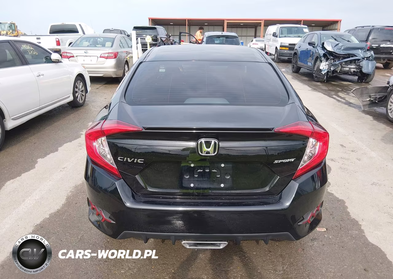 2019 Honda Civic Sport VIN:19XFC2F84KE024306 - 16