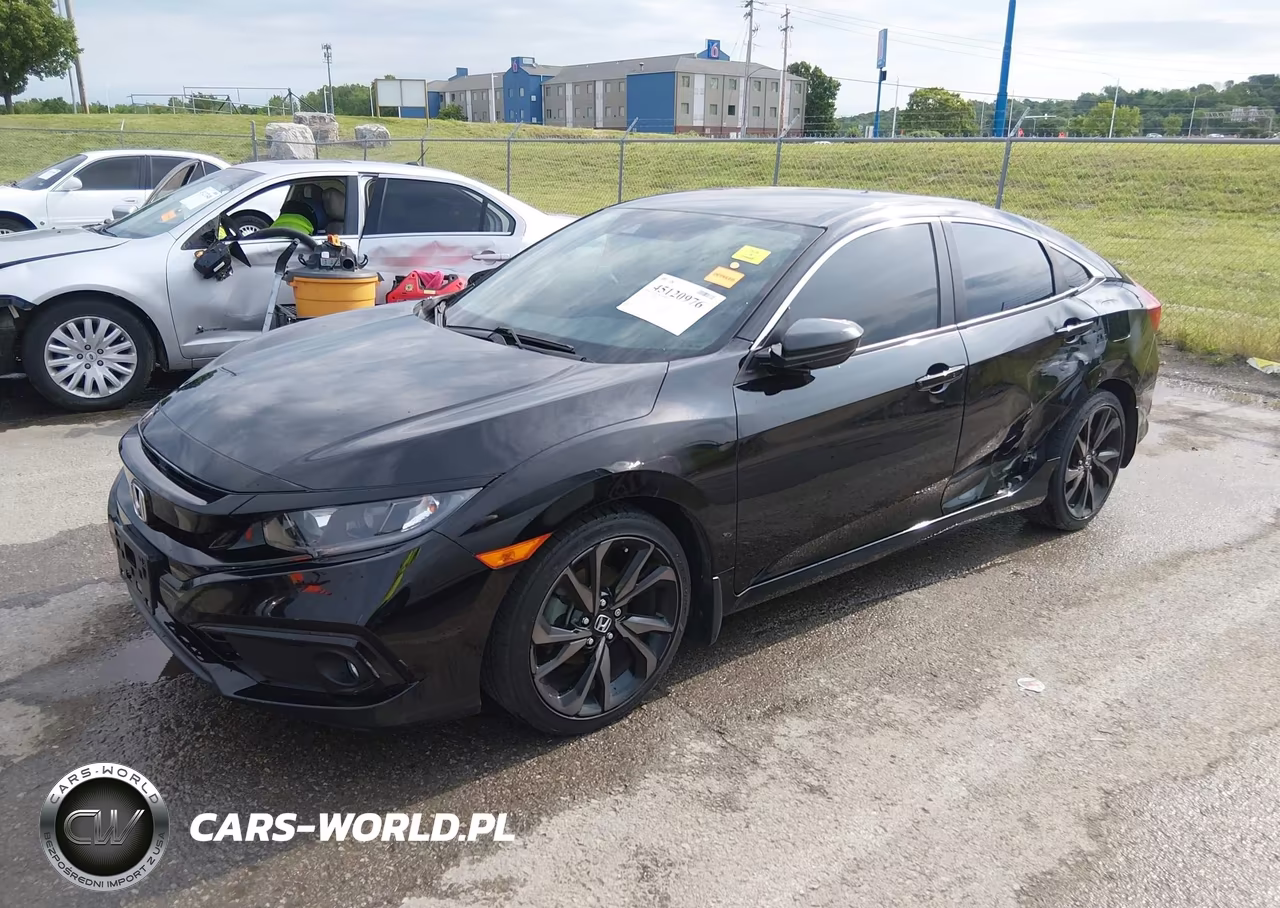 2019 Honda Civic Sport VIN:19XFC2F84KE024306 - 2