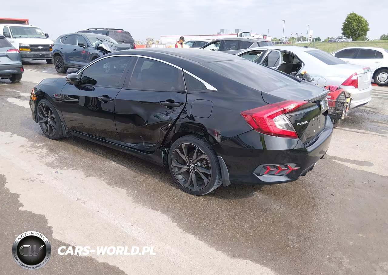 2019 Honda Civic Sport VIN:19XFC2F84KE024306 - 3