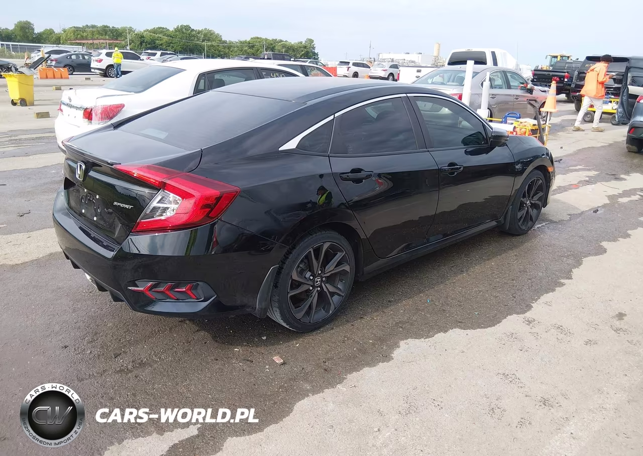 2019 Honda Civic Sport VIN:19XFC2F84KE024306 - 4