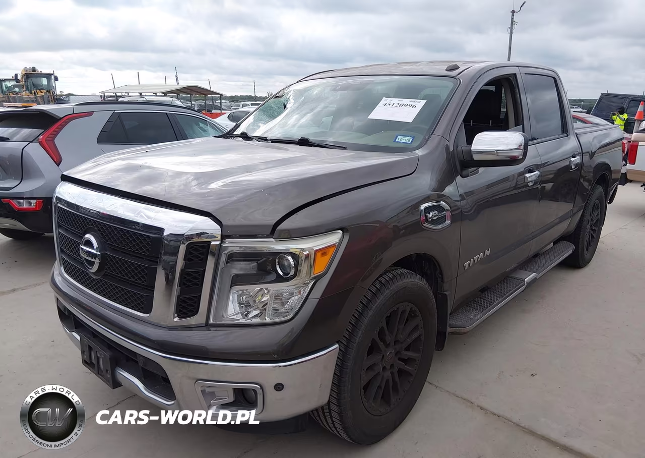 2017 Nissan Titan Sl VIN:1N6AA1E64HN505393 - 2