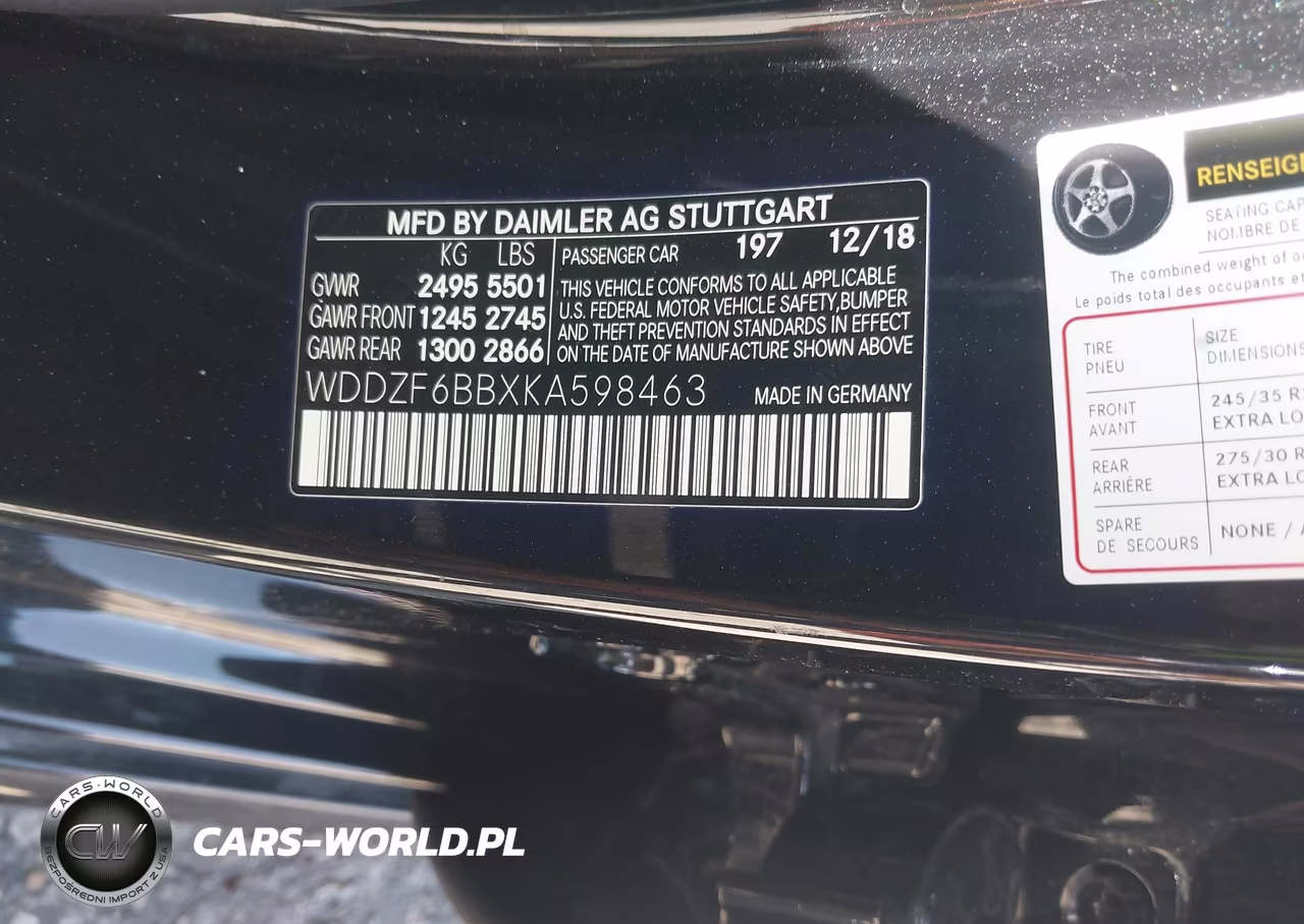 2019 Mercedes-Benz Amg E 53 4Matic VIN:WDDZF6BBXKA598463 - 9