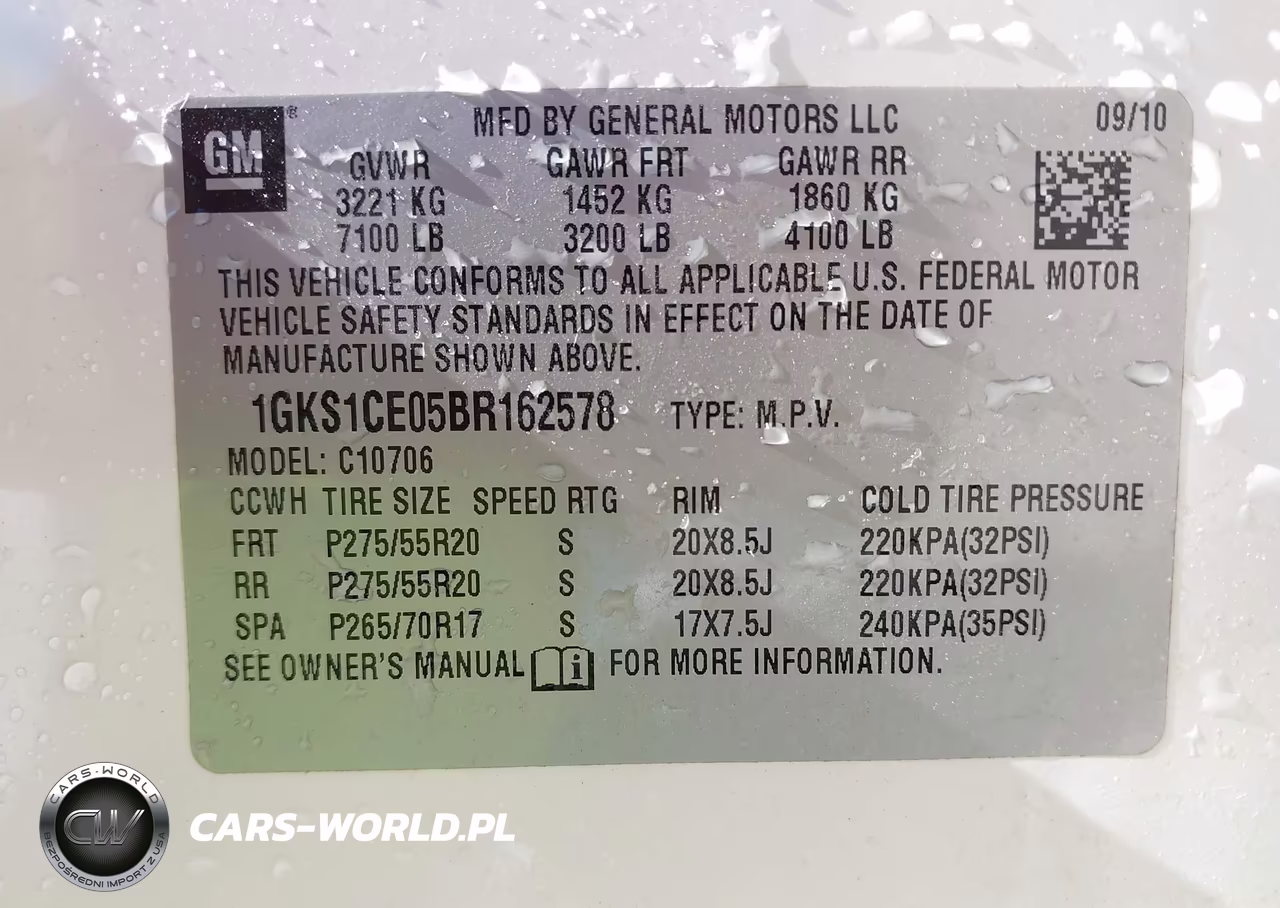 2011 GMC Yukon Slt VIN:1GKS1CE05BR162578 - 9