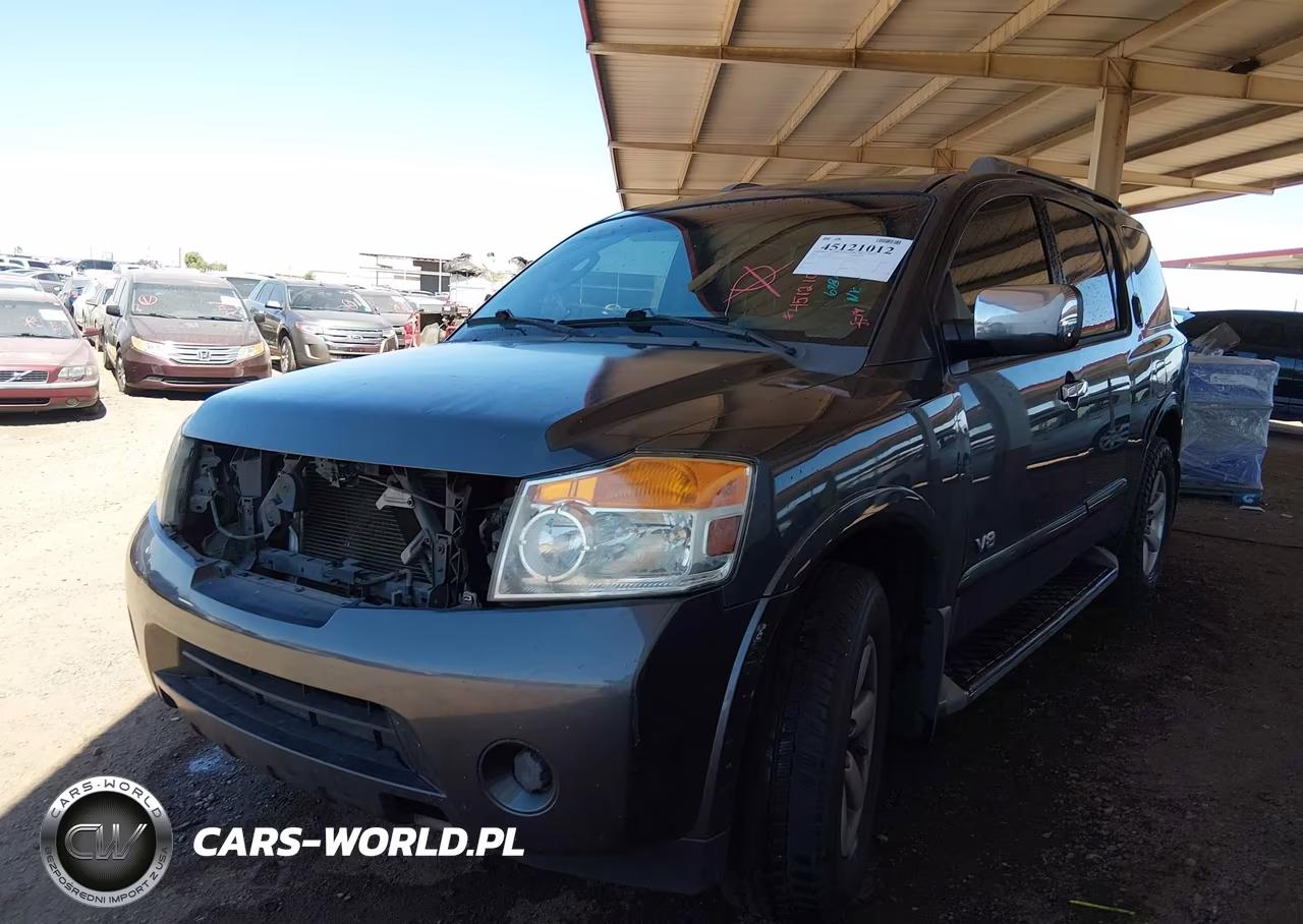 2008 Nissan Armada Se VIN:5N1AA08D48N628162 - 2