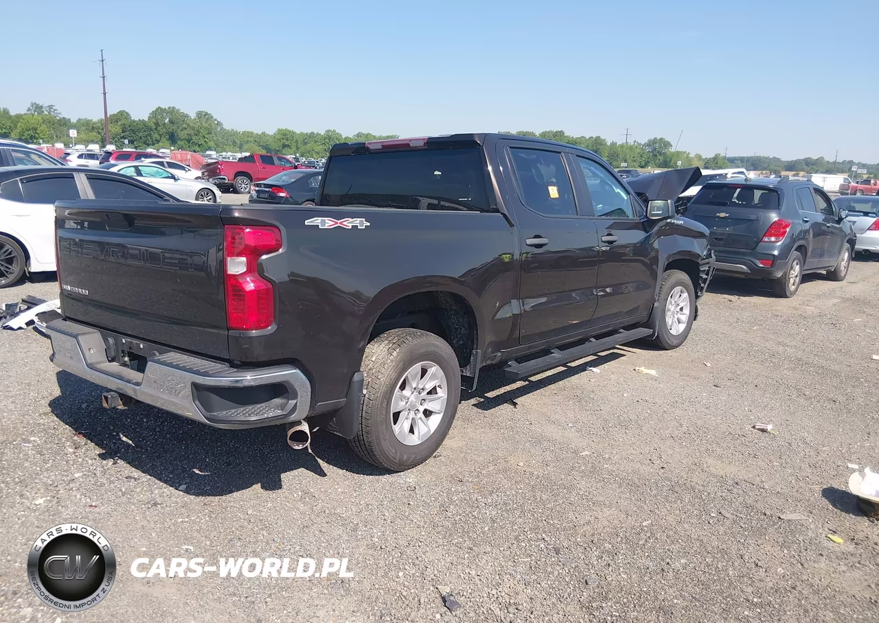 2019 Chevrolet Silverado 1500 Work Truck VIN:1GCPYAEH7KZ390444 - 4
