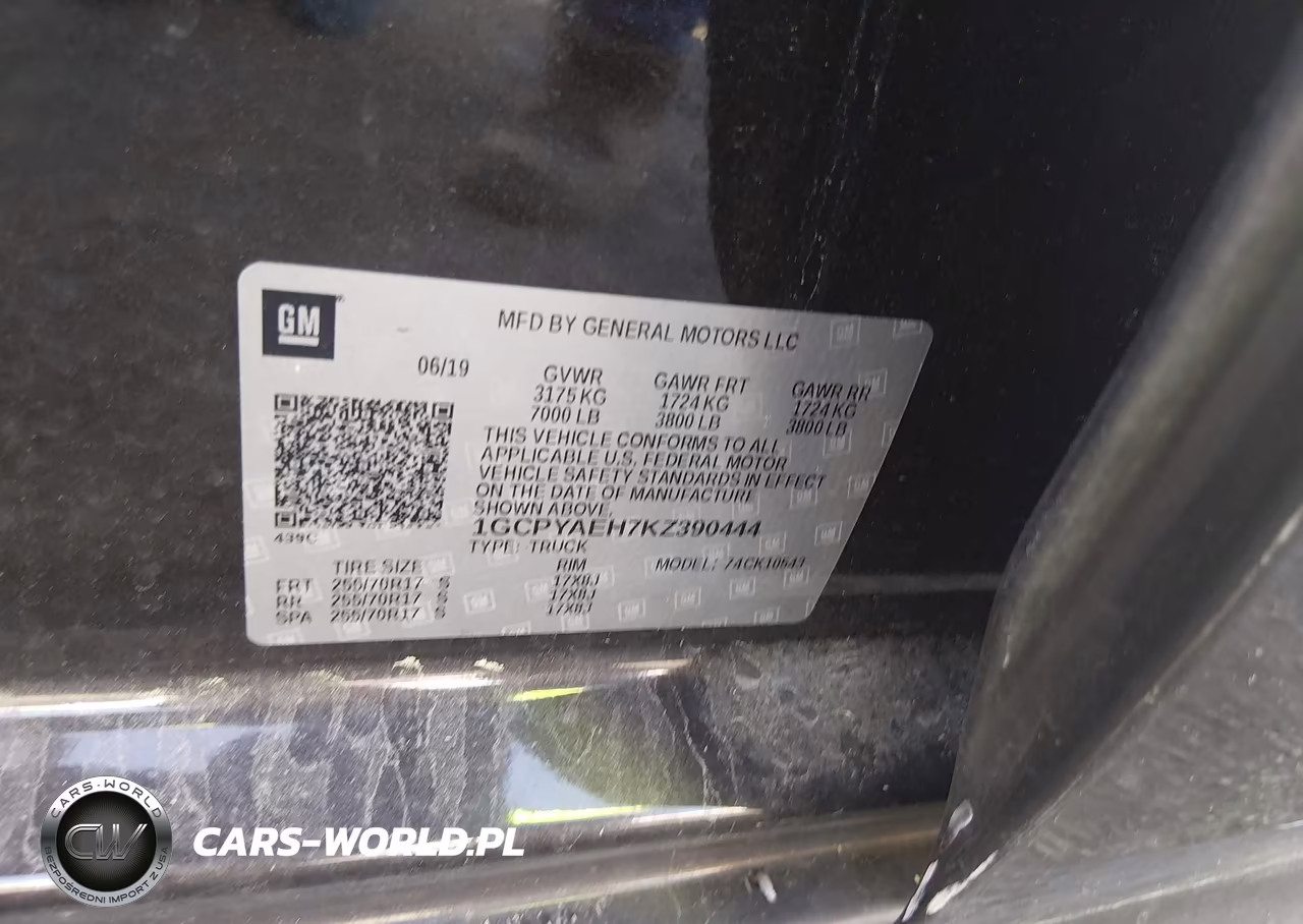 2019 Chevrolet Silverado 1500 Work Truck VIN:1GCPYAEH7KZ390444 - 9