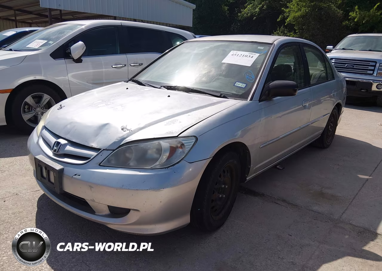 2005 Honda Civic Lx VIN:2HGES16595H535017 - 2
