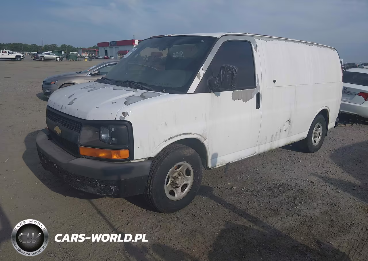 2008 Chevrolet Express Work Van VIN:1GCFG15X881196521 - 2