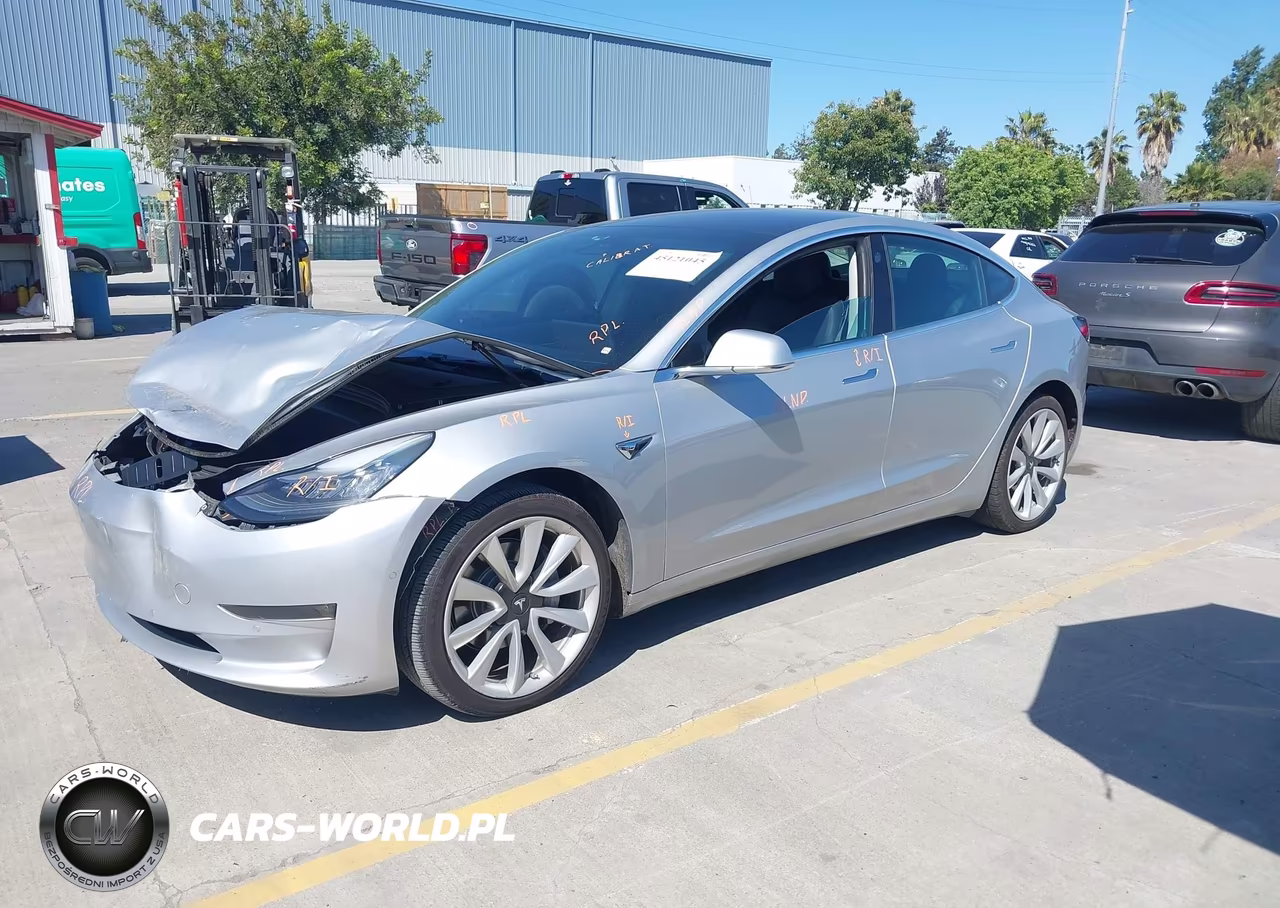 2018 Tesla Model 3 Long Range-Performance VIN:5YJ3E1EB1JF091085 - 2