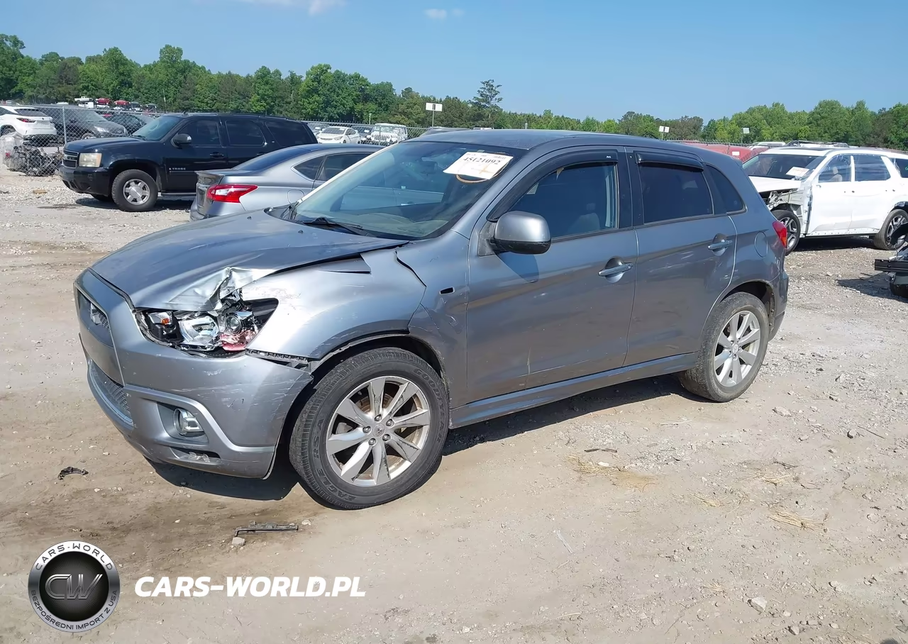 2012 Mitsubishi Outlander Sport Se VIN:JA4AR4AU7CZ002437 - 2