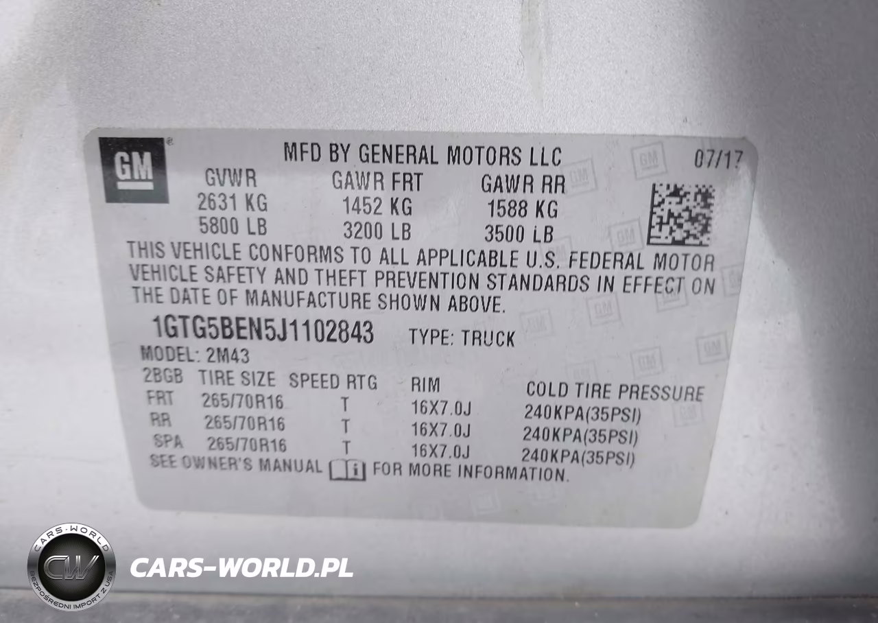 2018 GMC Canyon VIN:1GTG5BEN5J1102843 - 9