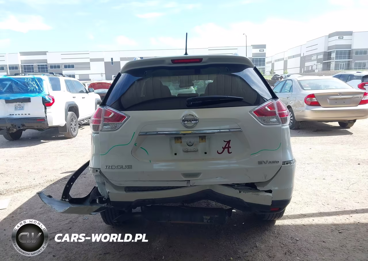 2016 Nissan Rogue Sv VIN:KNMAT2MV4GP702823 - 17