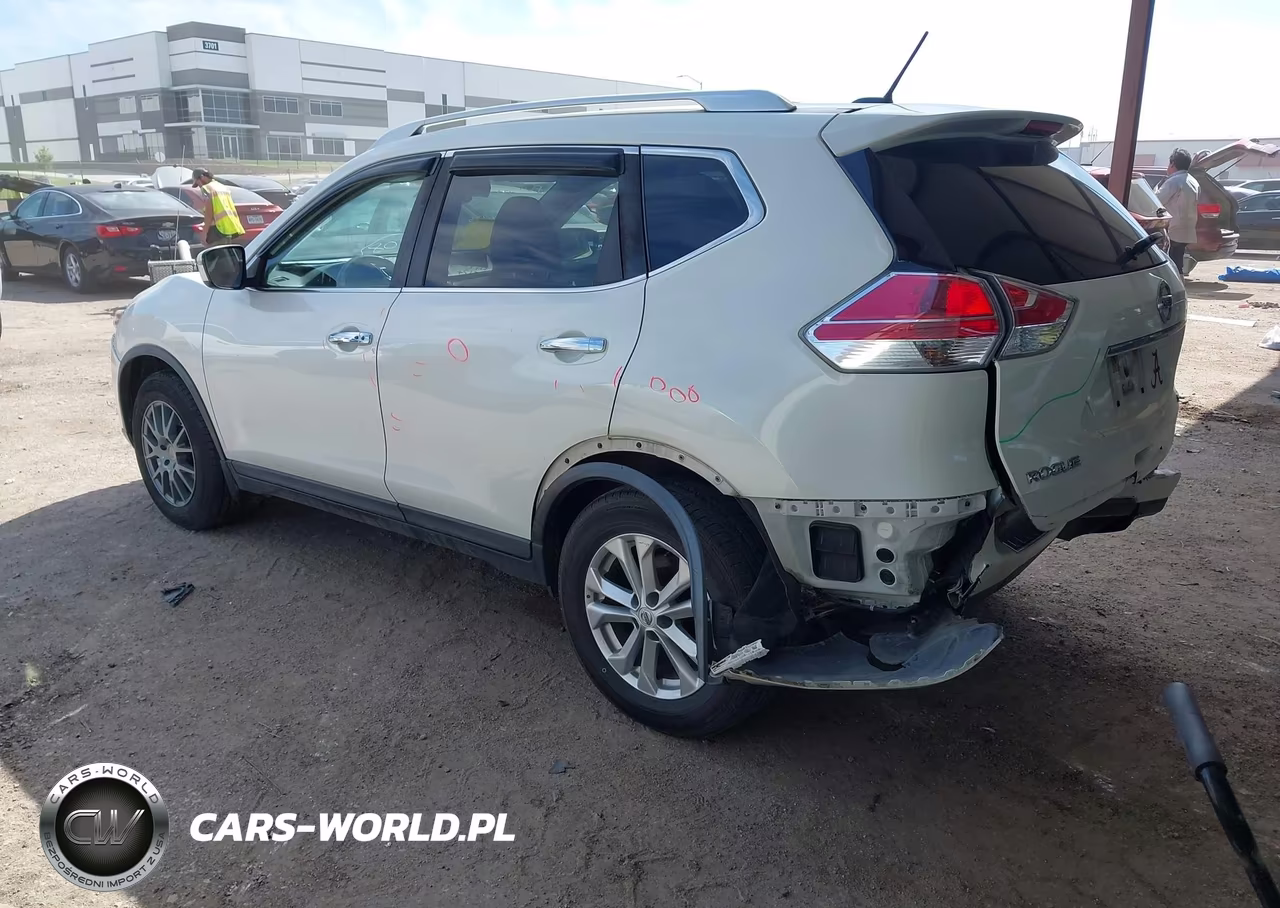 2016 Nissan Rogue Sv VIN:KNMAT2MV4GP702823 - 3