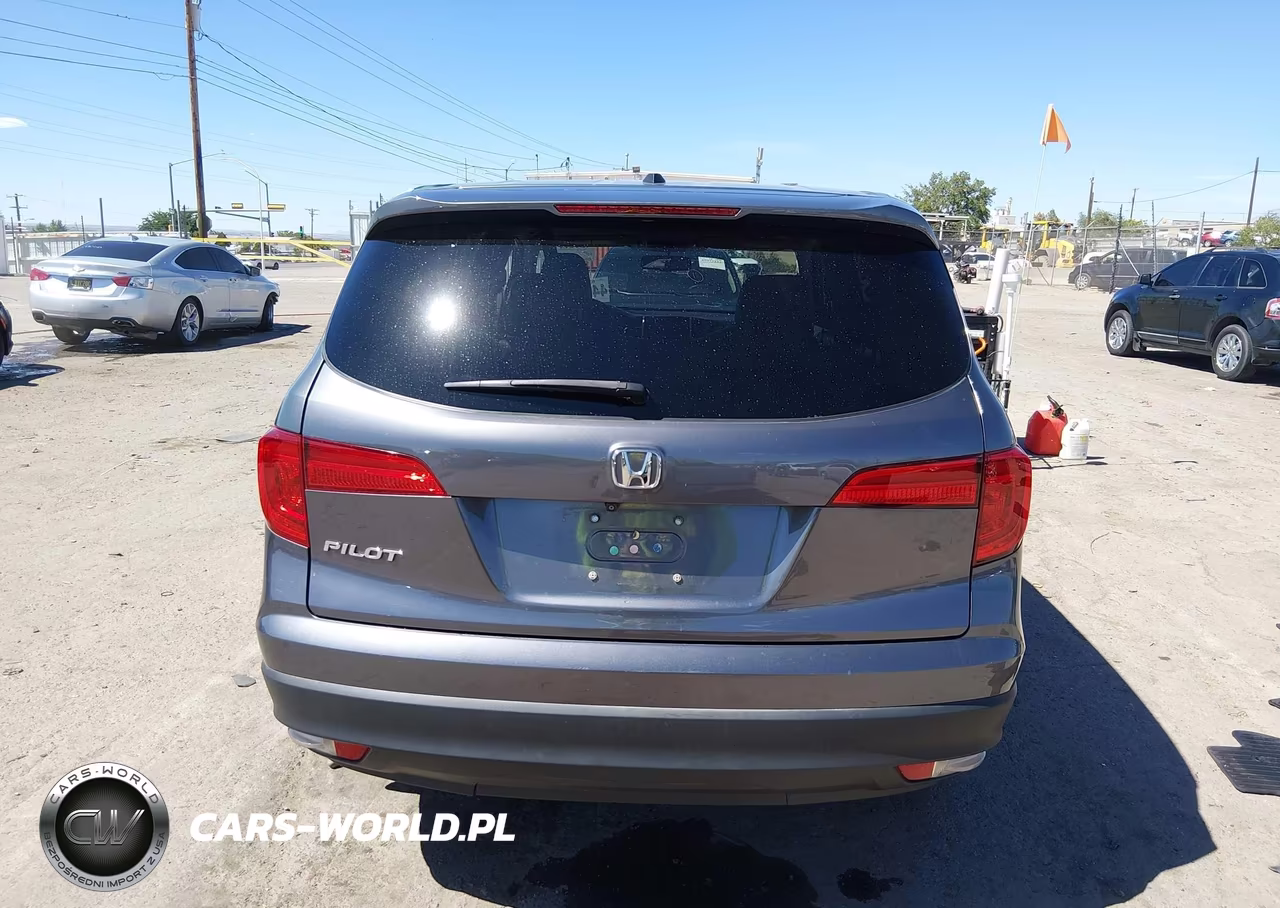 2017 Honda Pilot Ex-L VIN:5FNYF5H59HB001742 - 17