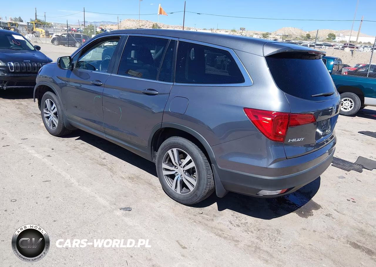 2017 Honda Pilot Ex-L VIN:5FNYF5H59HB001742 - 3