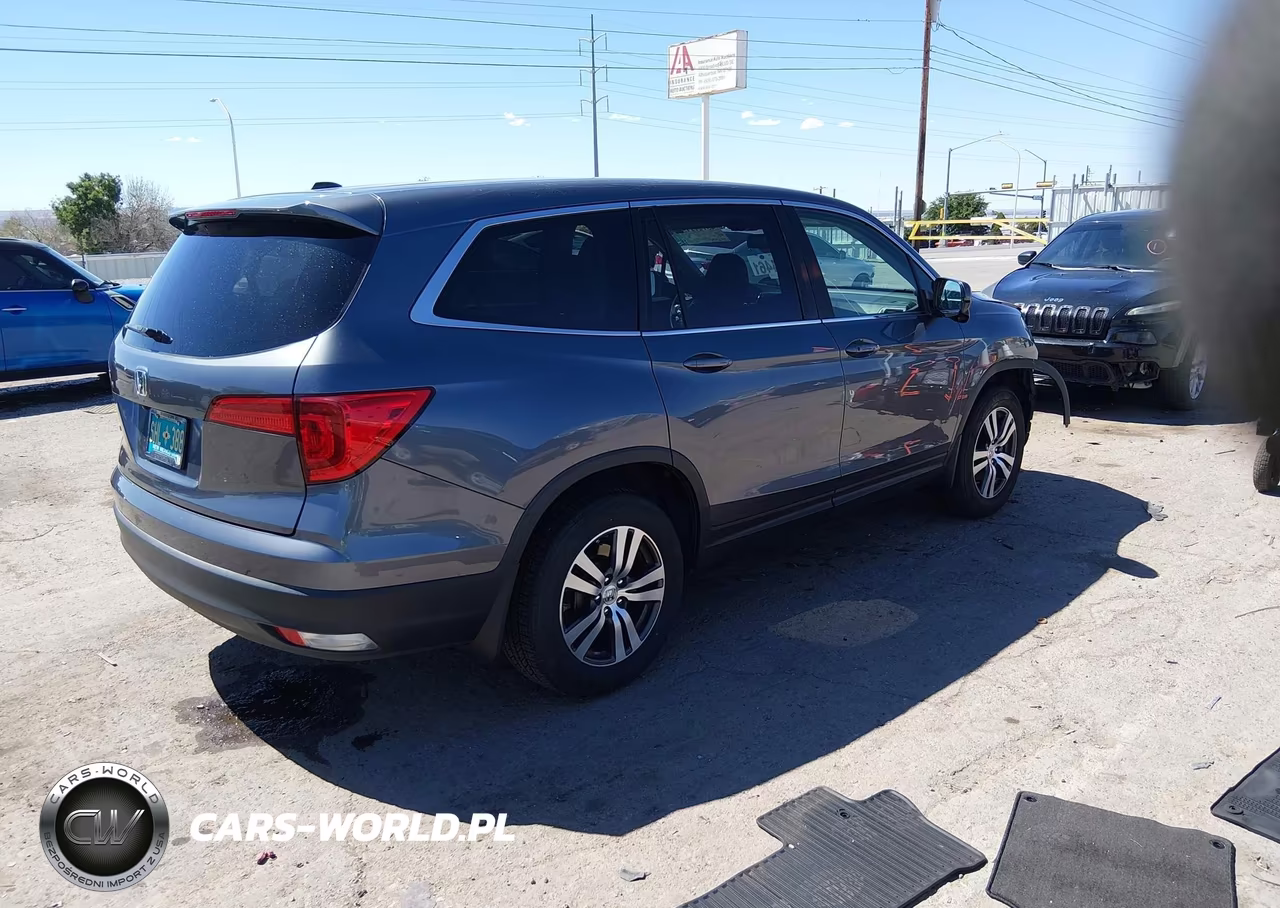 2017 Honda Pilot Ex-L VIN:5FNYF5H59HB001742 - 4