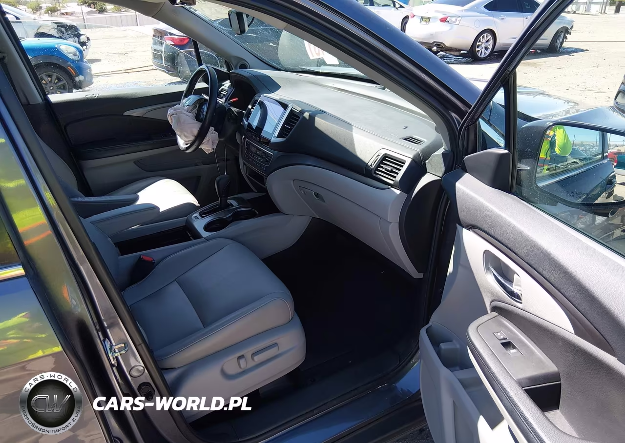 2017 Honda Pilot Ex-L VIN:5FNYF5H59HB001742 - 5
