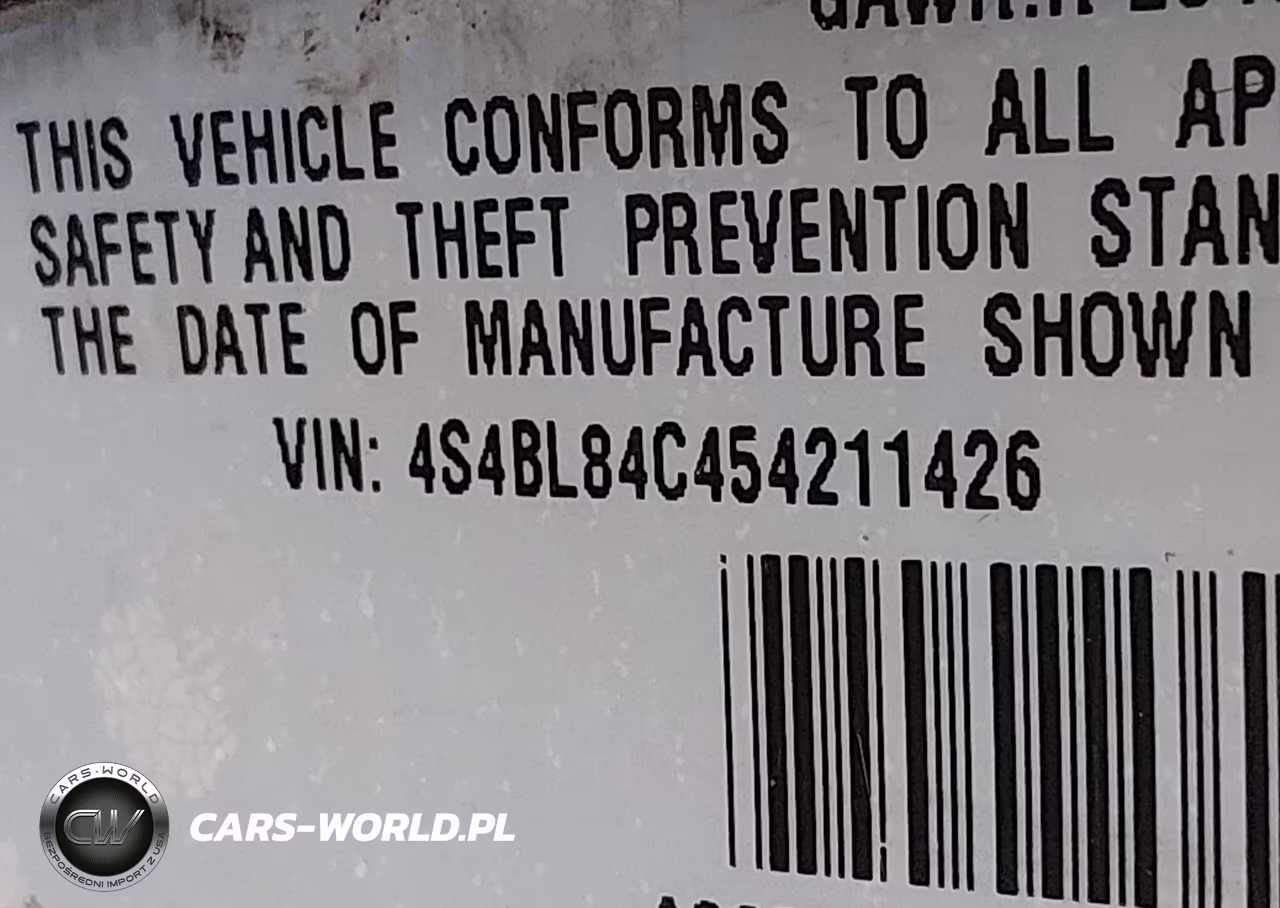 2005 Subaru Outback 3.0R VIN:4S4BL84C454211426 - 9