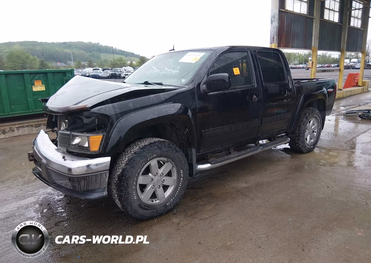 2012 GMC Canyon Sle2 VIN:1GTH6PFE9C8105235 - 2