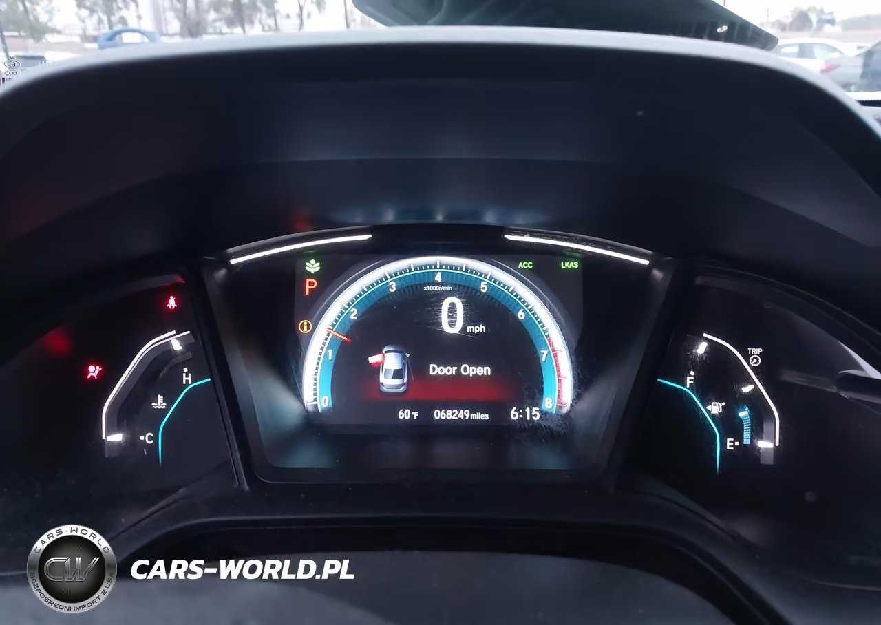 2019 Honda Civic Lx VIN:2HGFC2F69KH540374 - 15