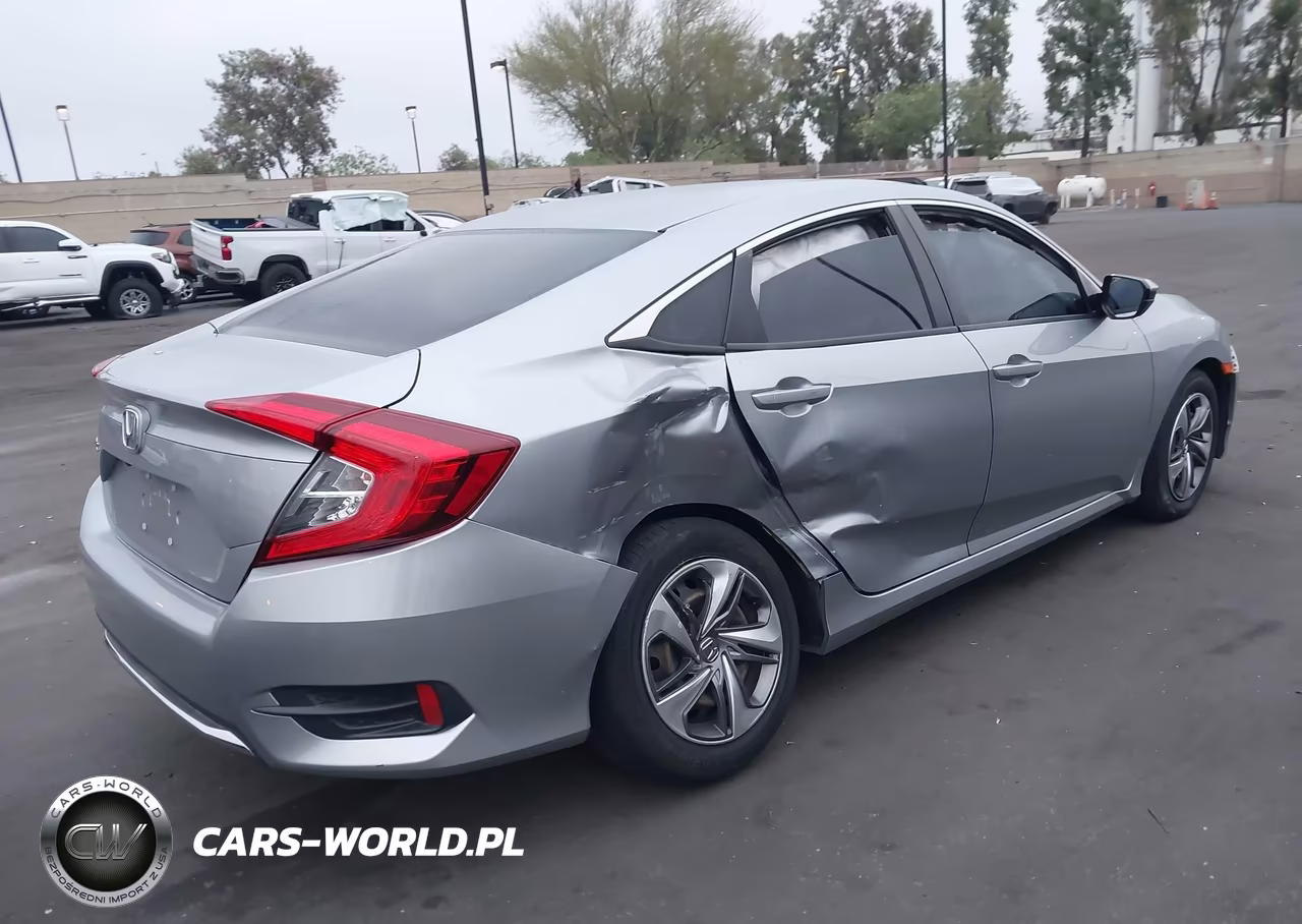 2019 Honda Civic Lx VIN:2HGFC2F69KH540374 - 4