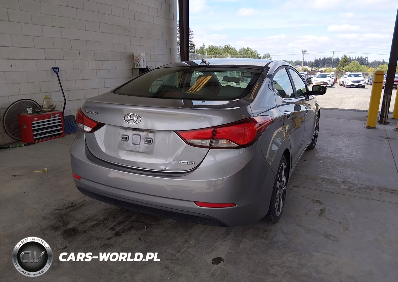 2014 Hyundai Elantra Limited VIN:KMHDH4AE6EU182133 - 4