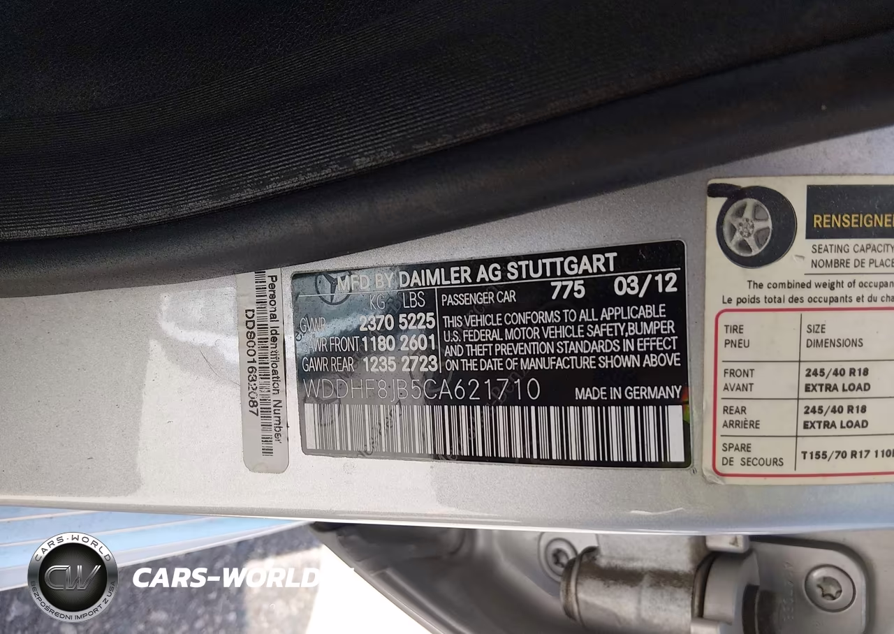 2012 Mercedes-Benz E 350 4Matic VIN:WDDHF8JB5CA621710 - 9