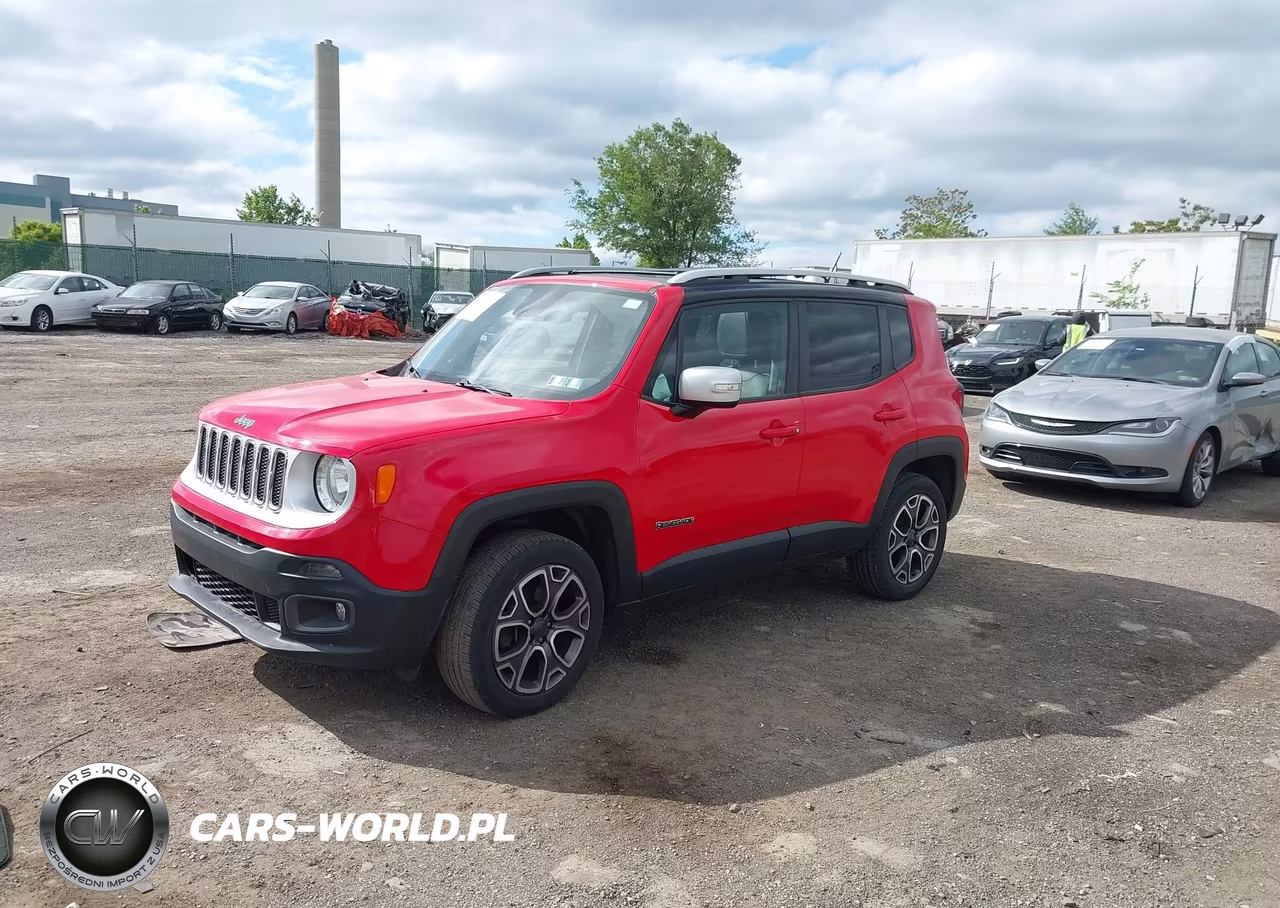 2016 Jeep Renegade Limited VIN:ZACCJBDT8GPD80963 - 2