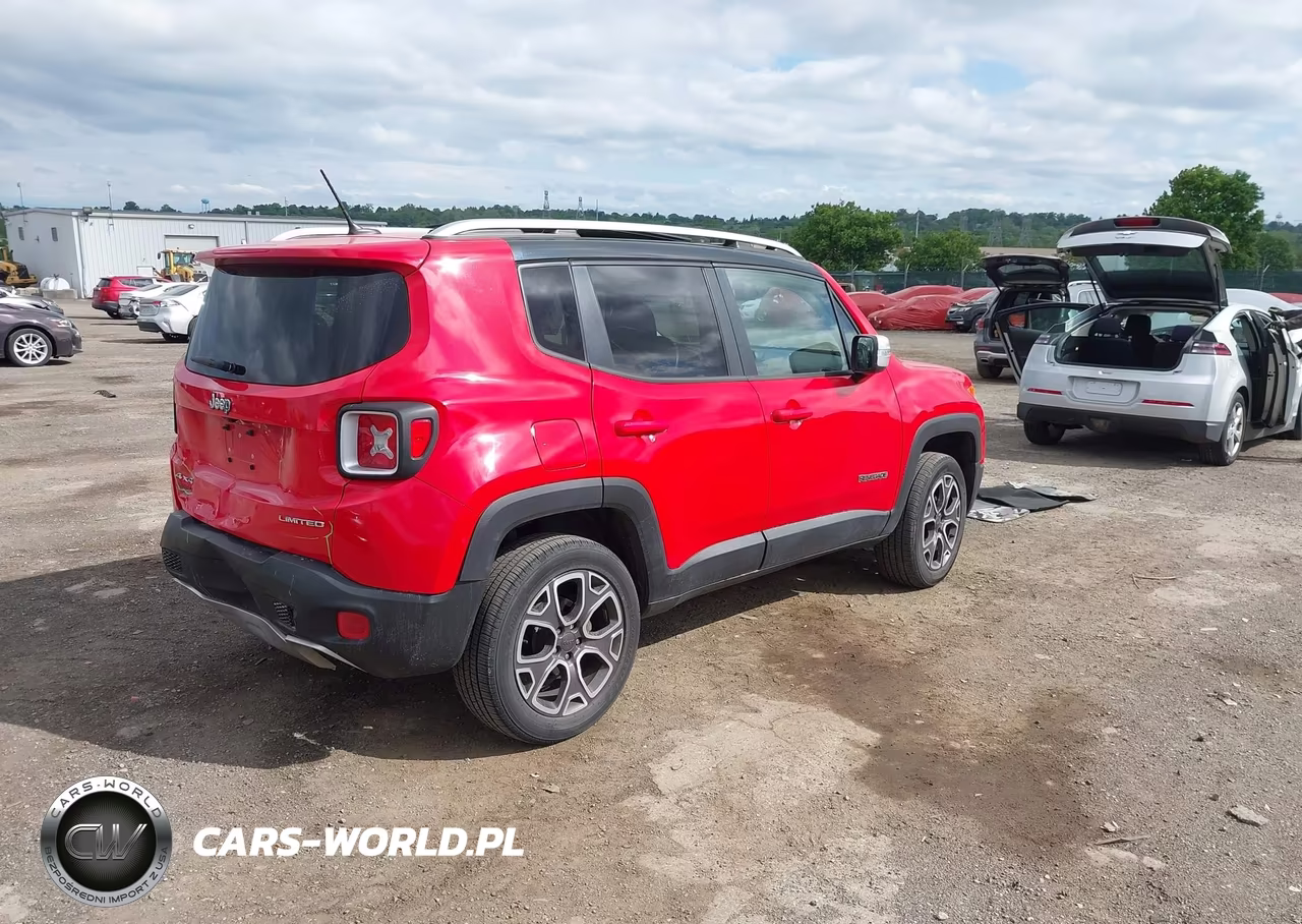 2016 Jeep Renegade Limited VIN:ZACCJBDT8GPD80963 - 4
