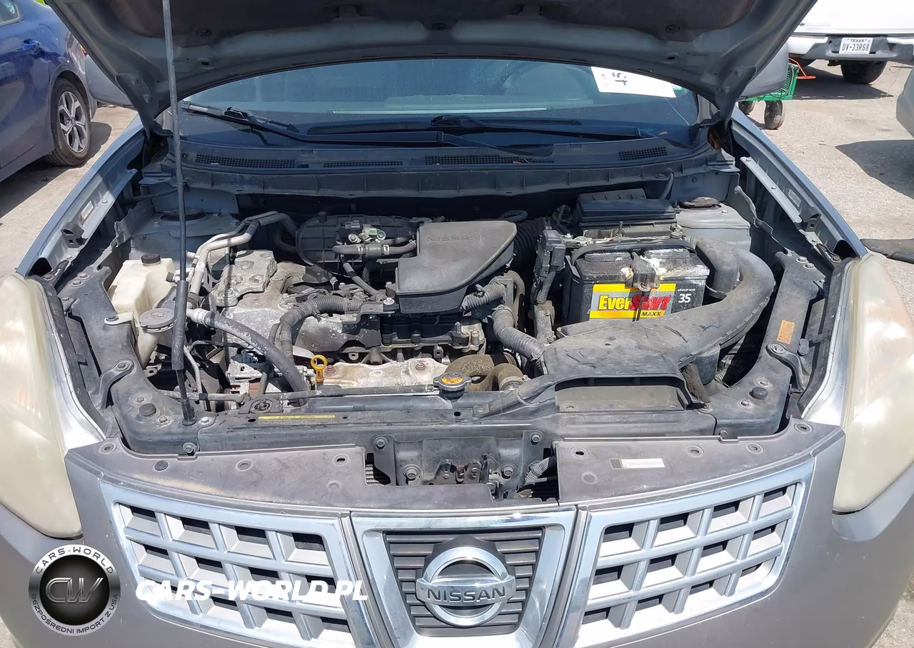 2008 Nissan Rogue Sl VIN:JN8AS58V18W405356 - 10