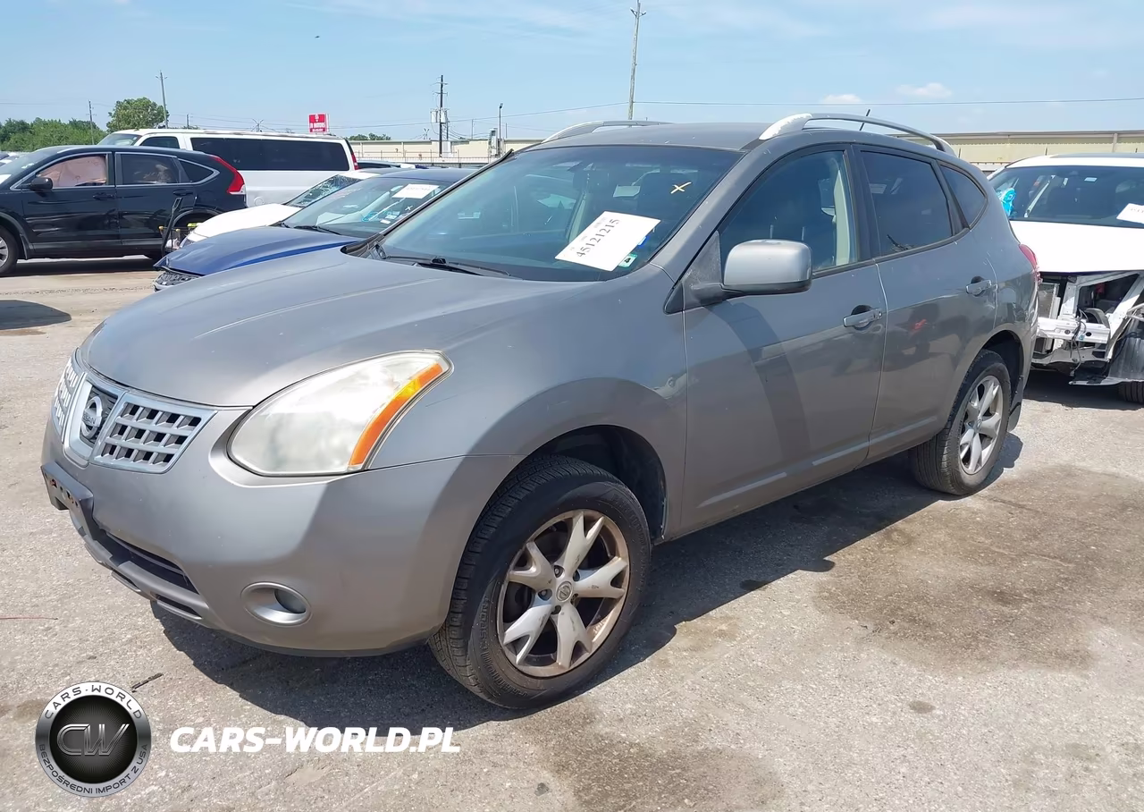 2008 Nissan Rogue Sl VIN:JN8AS58V18W405356 - 2