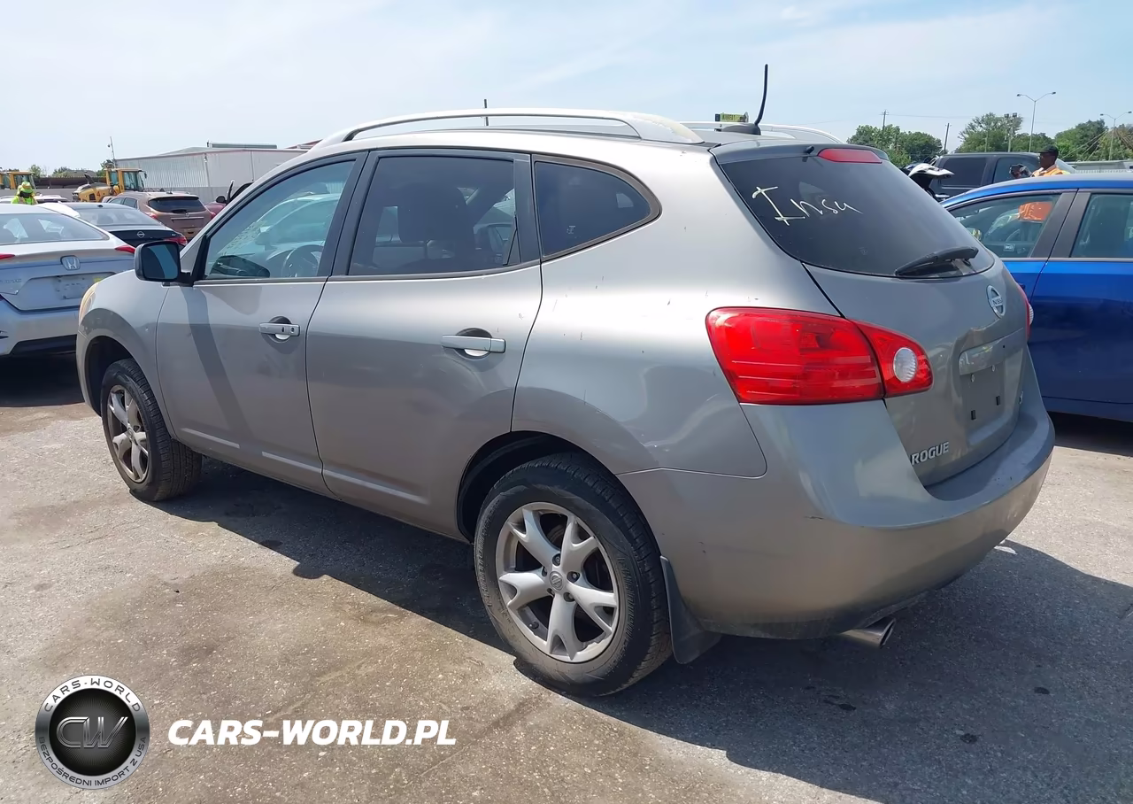 2008 Nissan Rogue Sl VIN:JN8AS58V18W405356 - 3