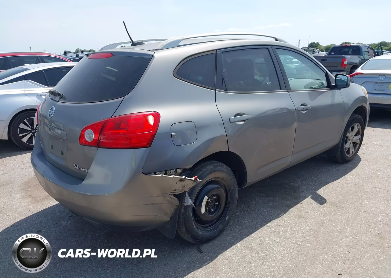 2008 Nissan Rogue Sl VIN:JN8AS58V18W405356 - 4