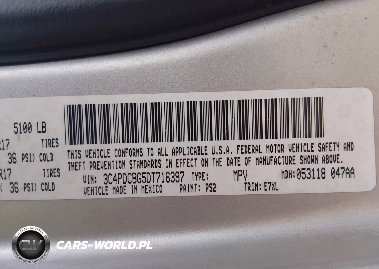 2013 Dodge Journey Sxt VIN:3C4PDCBG5DT716397 - 9
