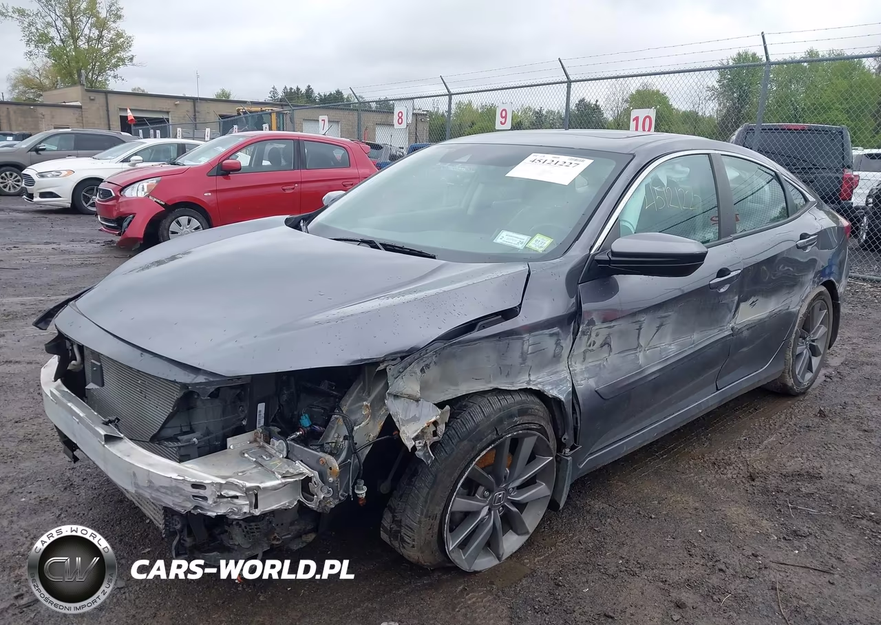 2020 Honda Civic Ex-L VIN:19XFC1F7XLE214372 - 2