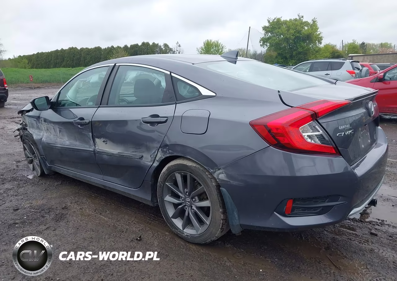 2020 Honda Civic Ex-L VIN:19XFC1F7XLE214372 - 3