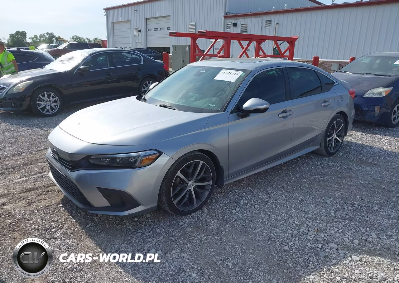 2022 Honda Civic Touring VIN:2HGFE1F91NH315742 - 2
