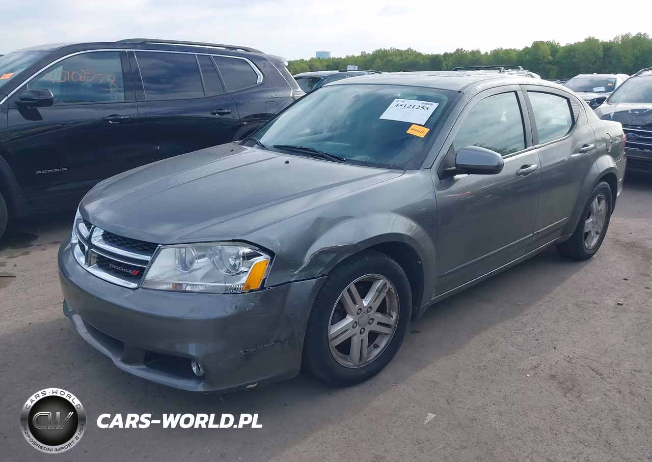 2013 Dodge Avenger Sxt VIN:1C3CDZCG7DN740656 - 2