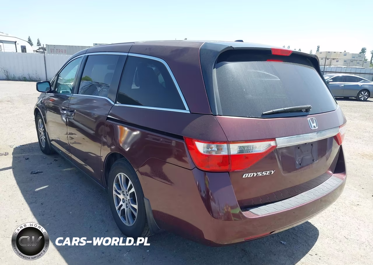 2012 Honda Odyssey Ex-L VIN:5FNRL5H6XCB054173 - 3