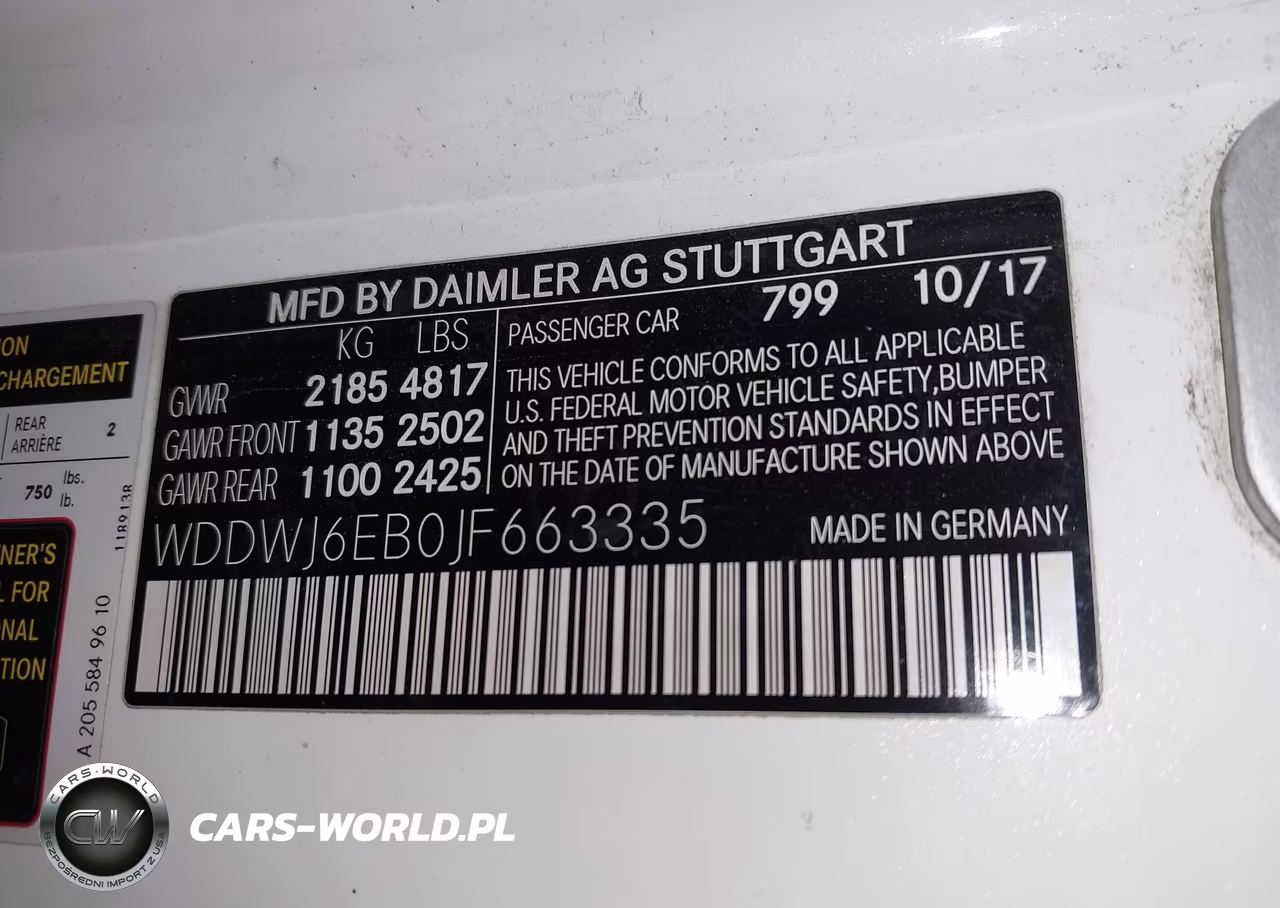 2018 Mercedes-Benz Amg C 43 4Matic VIN:WDDWJ6EB0JF663335 - 9