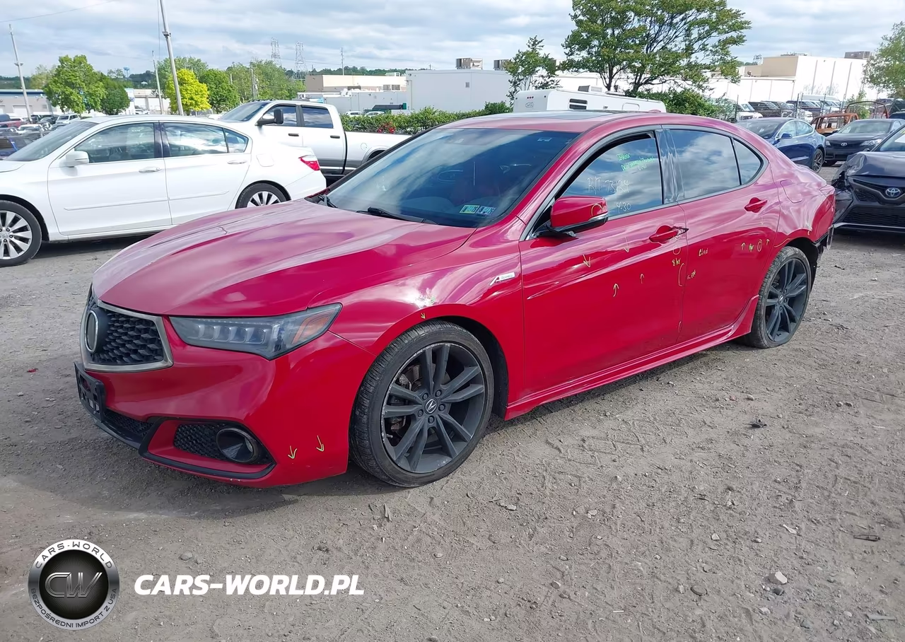 2019 Acura Tlx Tech A-Spec Pkgs VIN:19UUB1F68KA006124 - 2