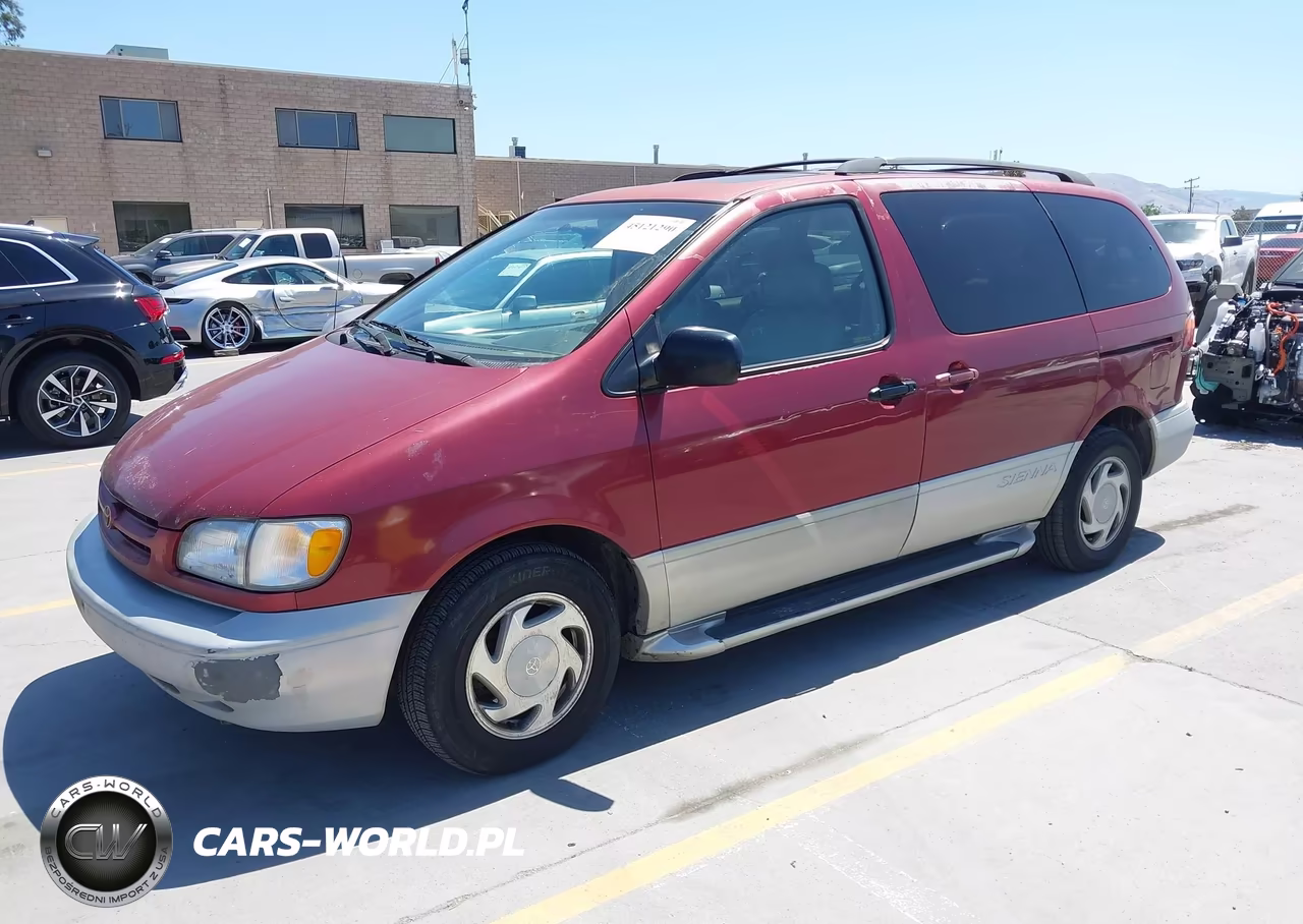 1998 Toyota Sienna Xle VIN:4T3ZF13C9WU046612 - 2