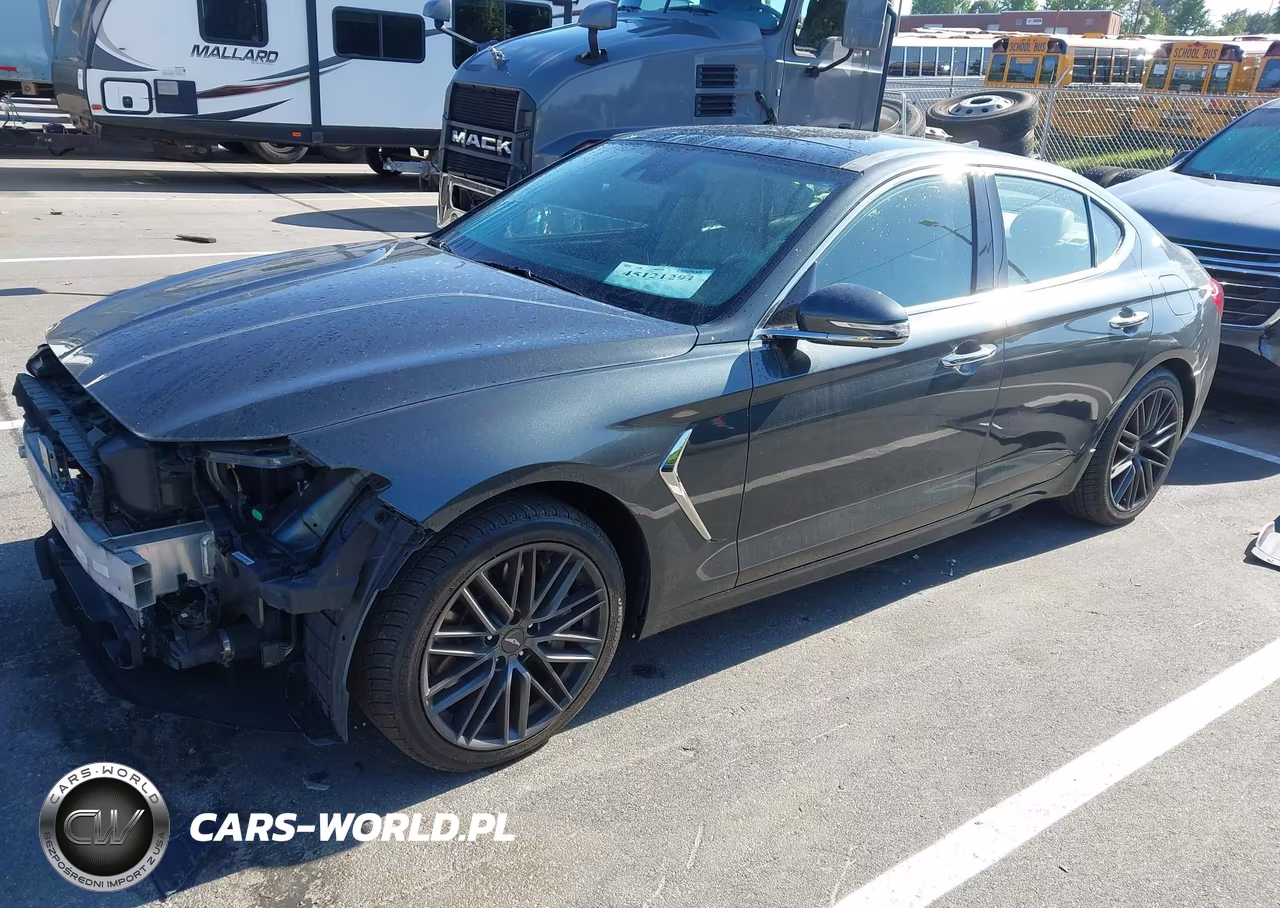 2019 Genesis G70 3.3T Design VIN:KMTG34LE7KU012048 - 2