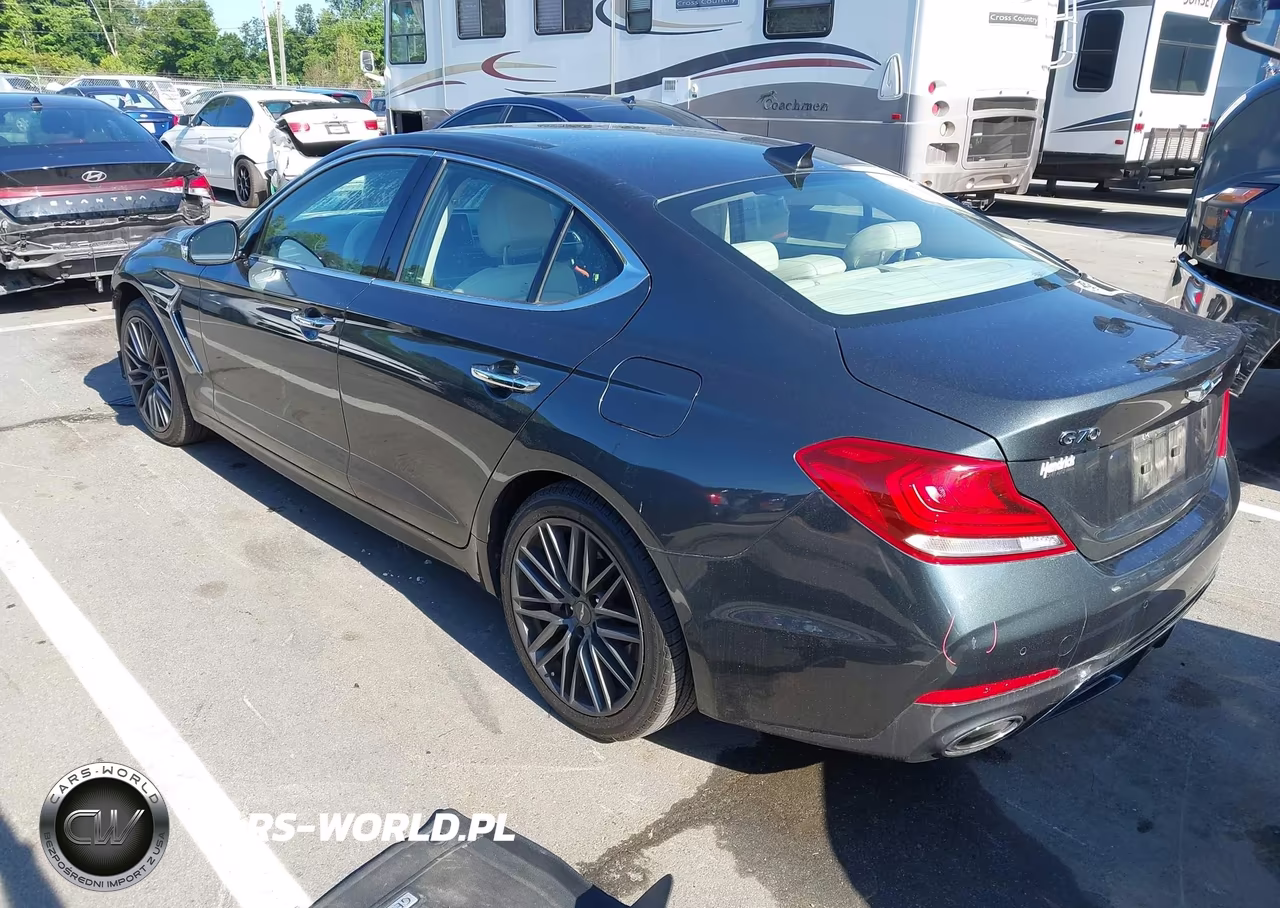 2019 Genesis G70 3.3T Design VIN:KMTG34LE7KU012048 - 3