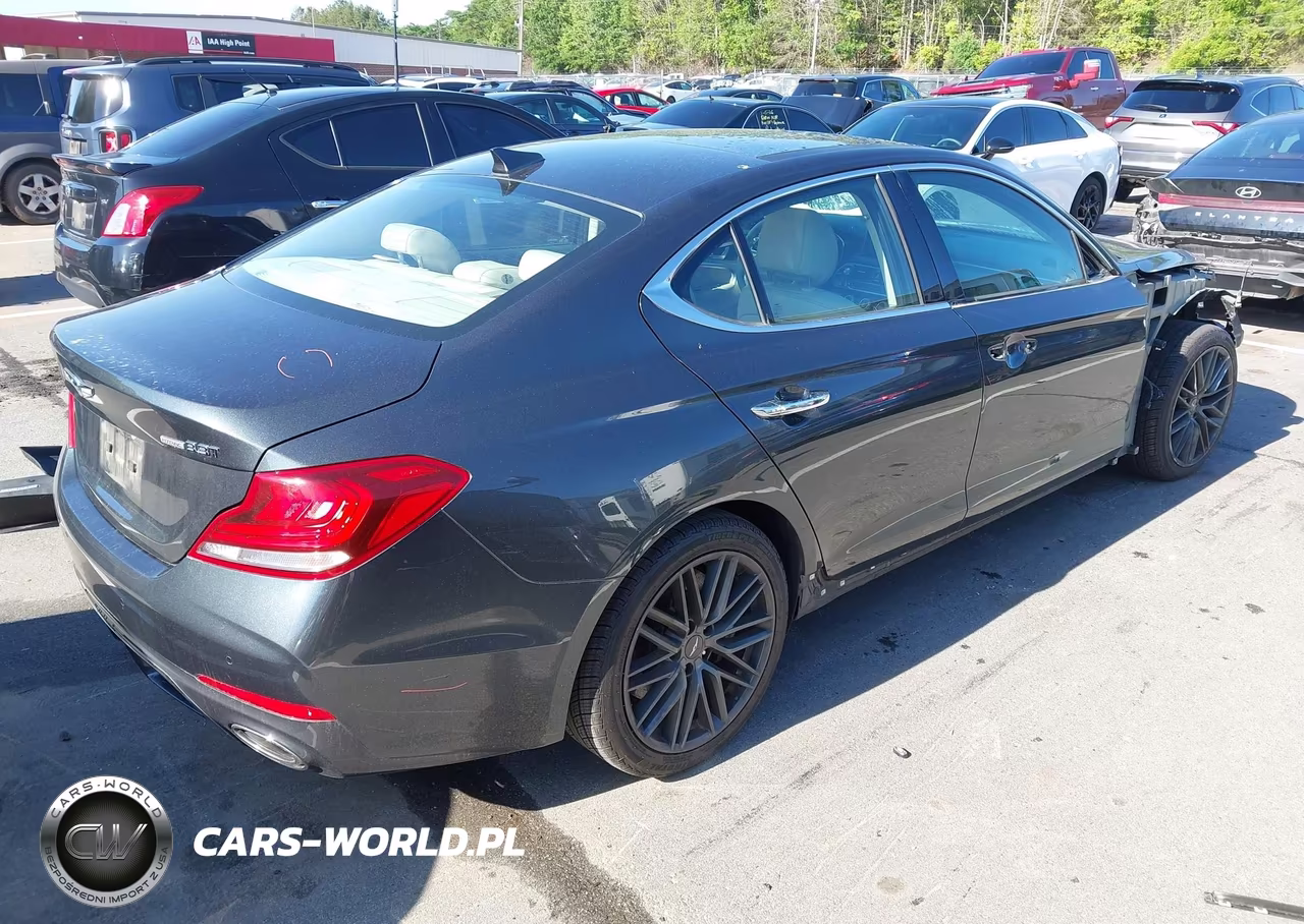 2019 Genesis G70 3.3T Design VIN:KMTG34LE7KU012048 - 4